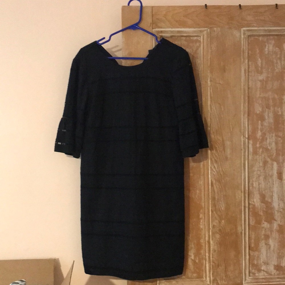 Black J Crew dress
